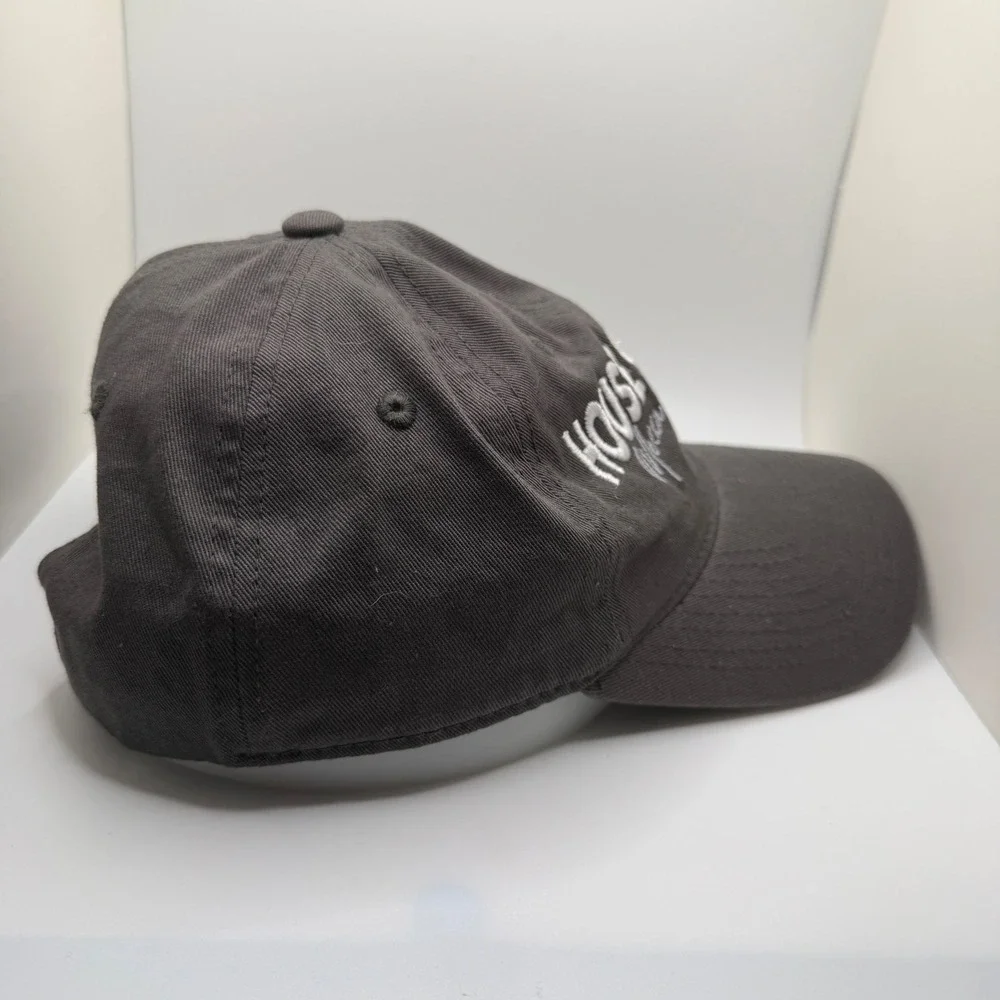 House of Gainz Mecca of the South Embroidered Gym Hat Gray Cotton Dad‎ Cap 205